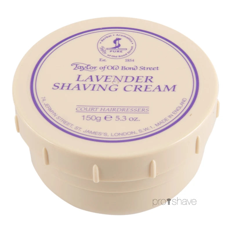 Barbercreme, Lavendel, 150 gr.