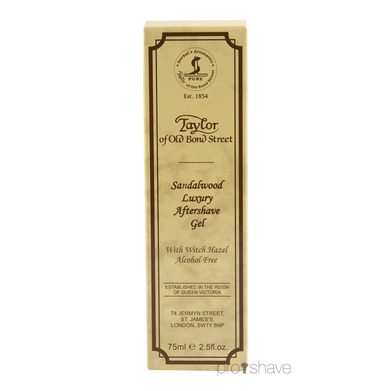 Aftershave Gel, Sandeltræ, 75 ml.