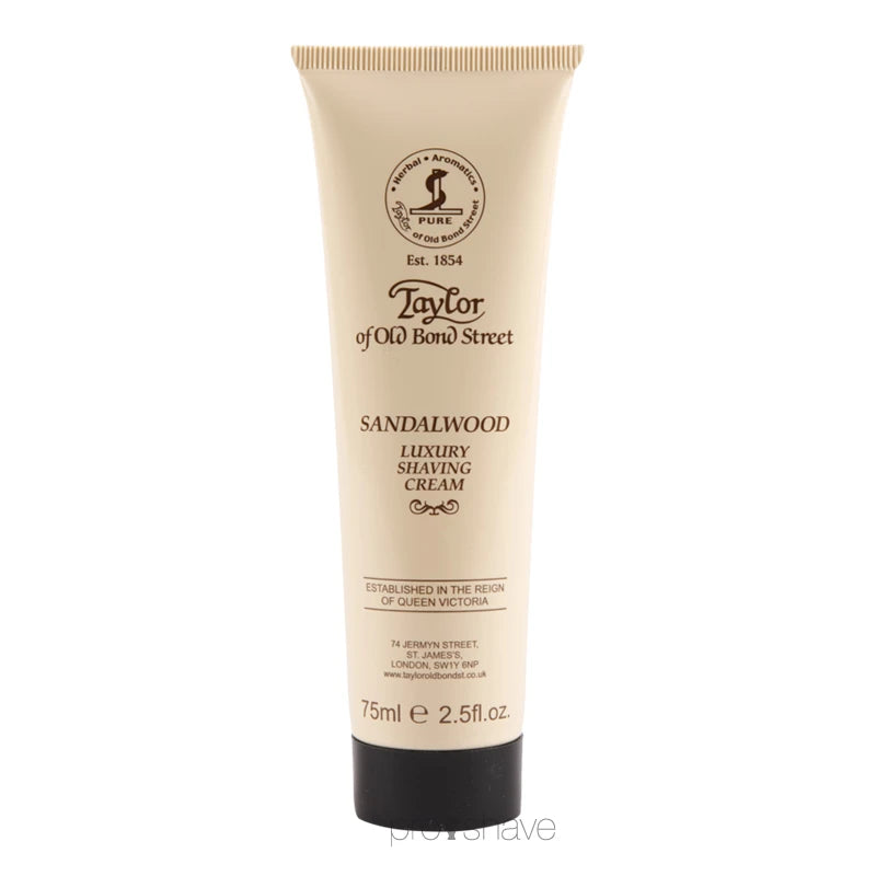 Barbercreme, Sandeltræ, 75 ml.