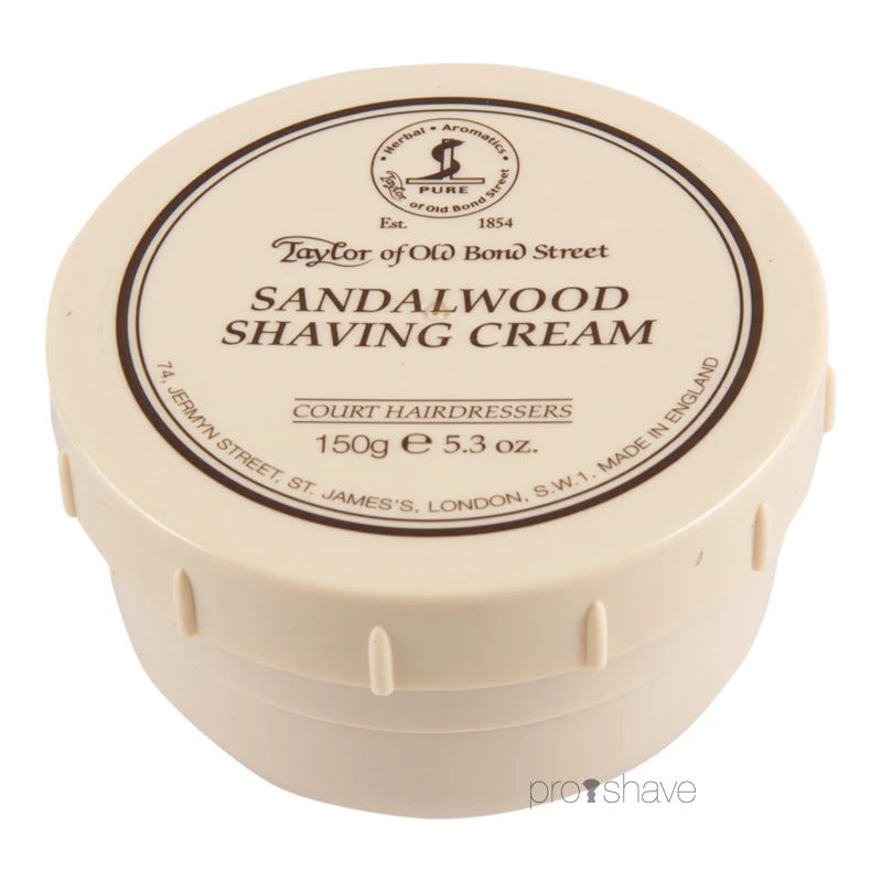 Barbercreme, Sandeltræ, 150 gr.