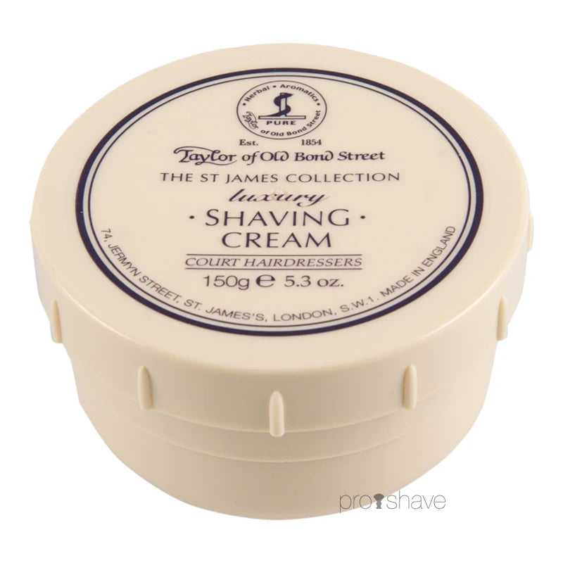 Barbercreme, St. James, 150 gr.