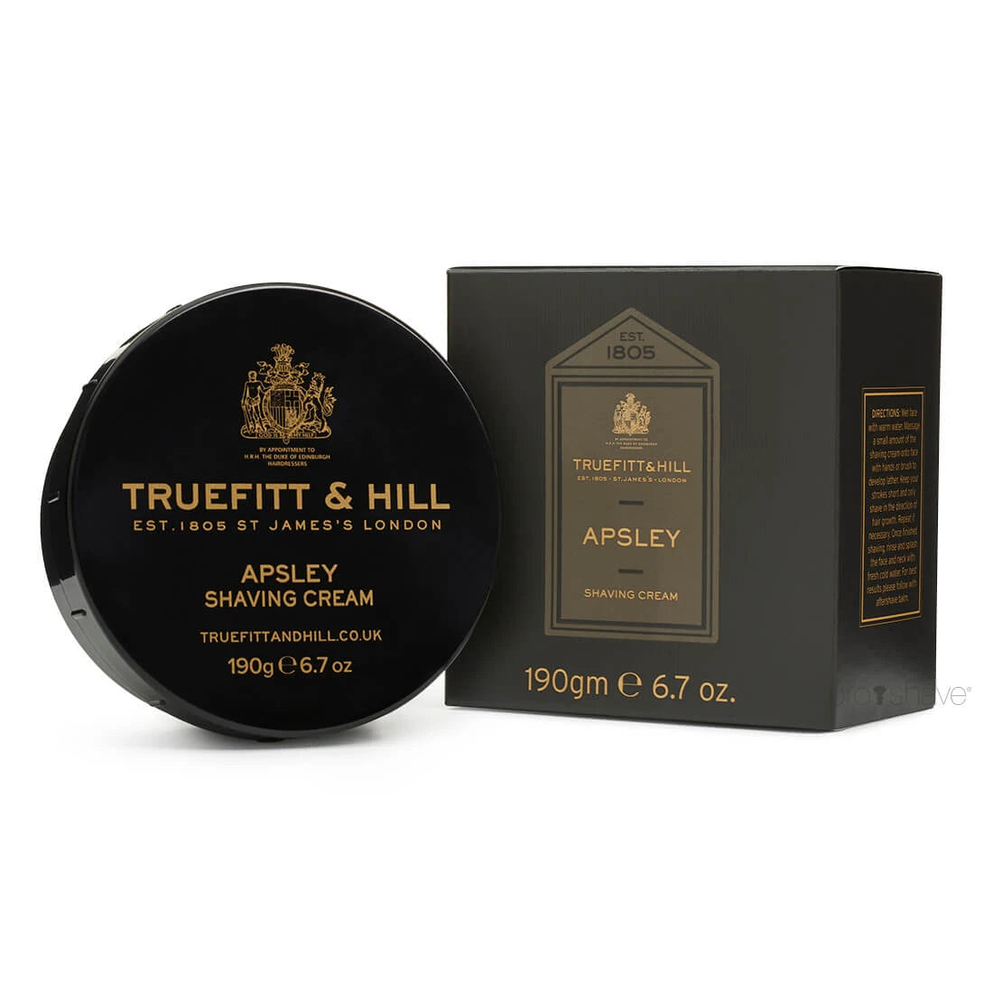 Barbercreme, Apsley, 190 gr.