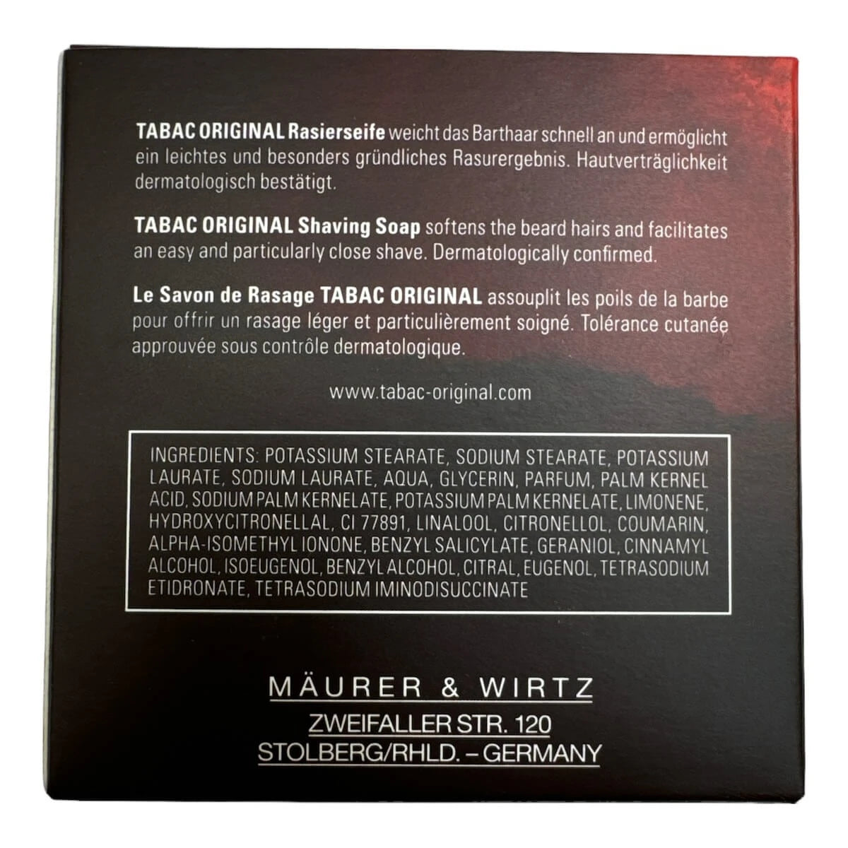 Barbersæbe Refill til skål, 125 gr.