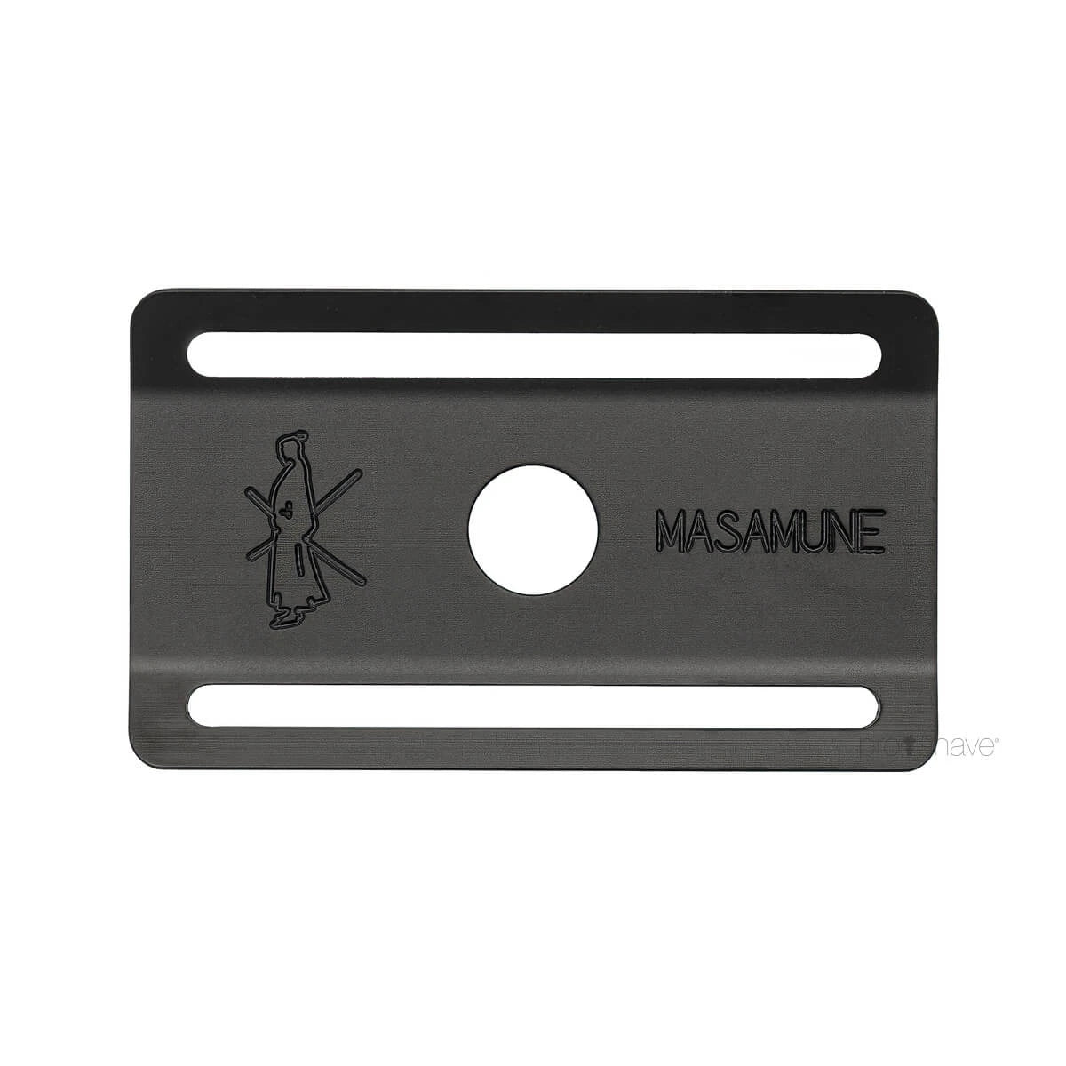 Masamune Bundplade, Lukket Kam, Rustfrit stål - Dark