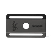Masamune Bundplade, Lukket Kam, Rustfrit stål - Dark
