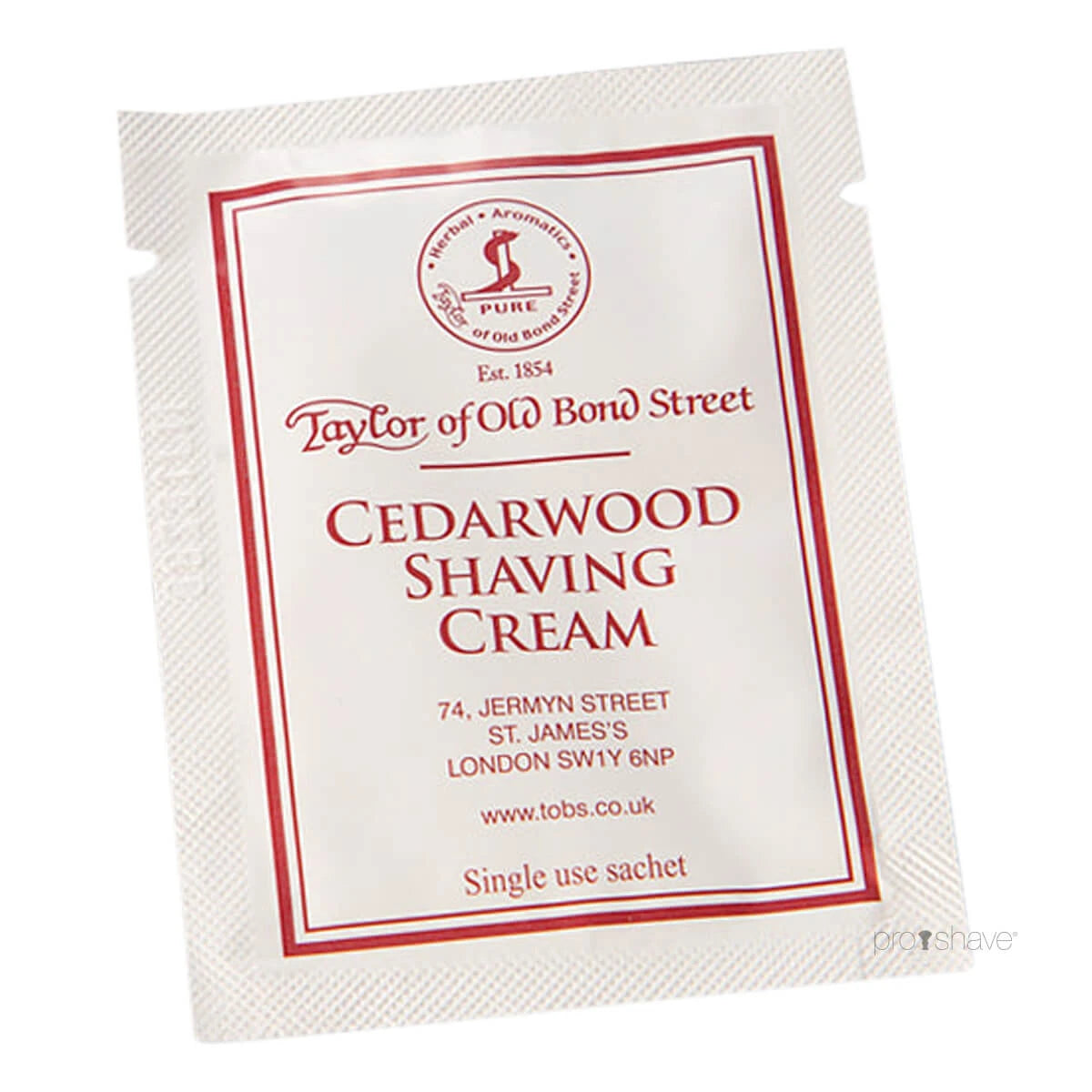 Barbercreme, Cedertræ, 5 ml., SAMPLE