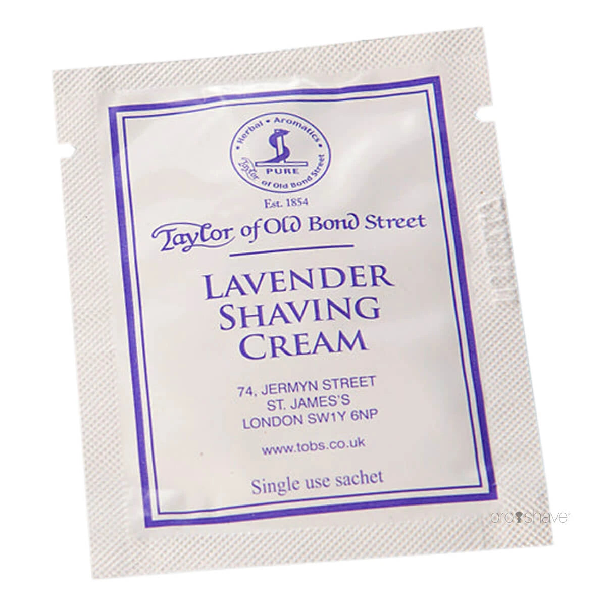Barbercreme, Lavendel, 5 ml., SAMPLE