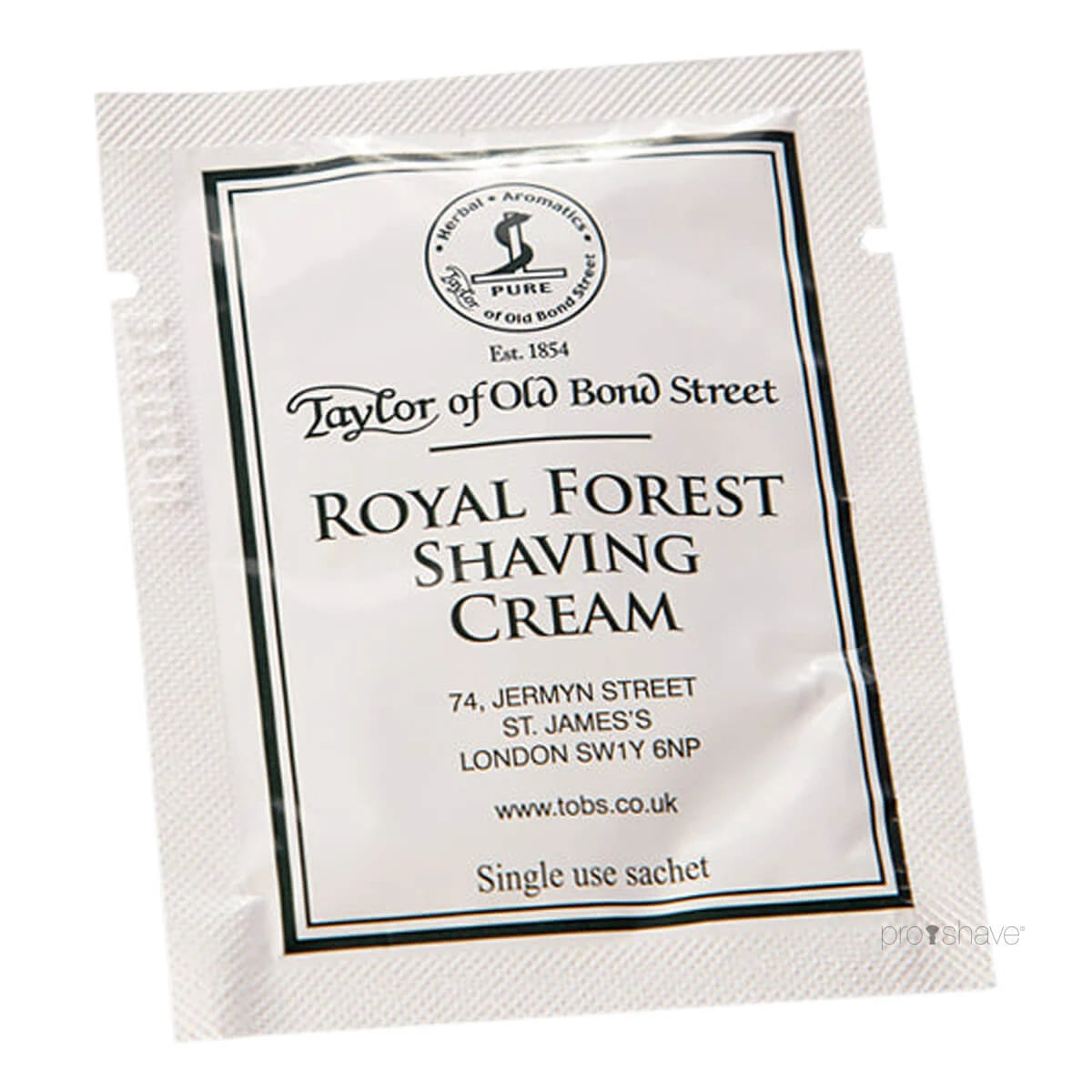Barbercreme, Royal Forest, 5 ml., SAMPLE