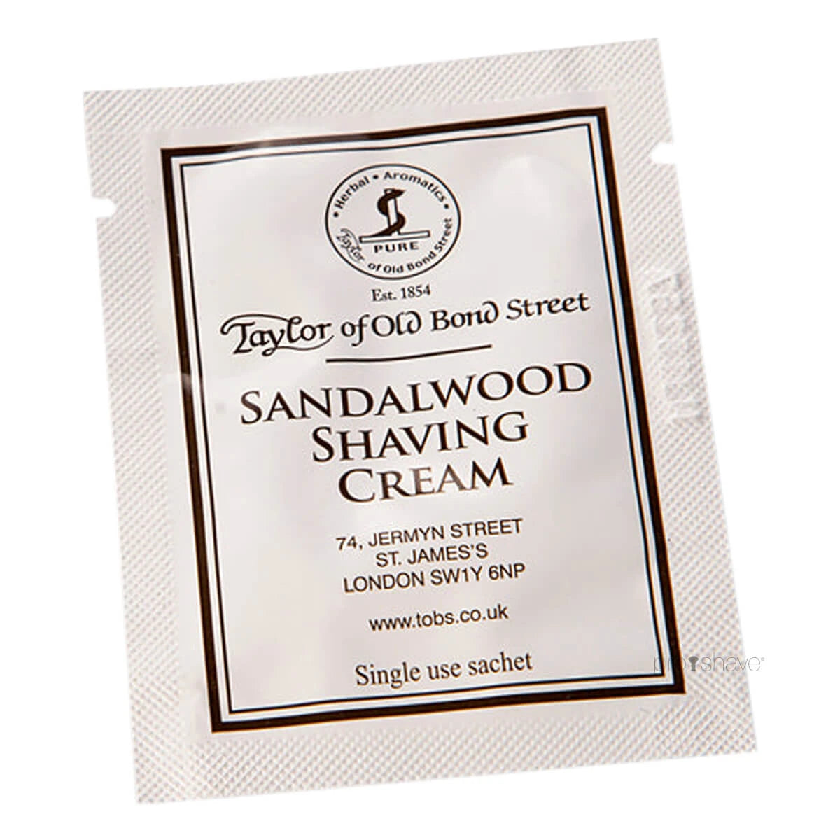 Barbercreme, Sandeltræ, 5 ml., SAMPLE