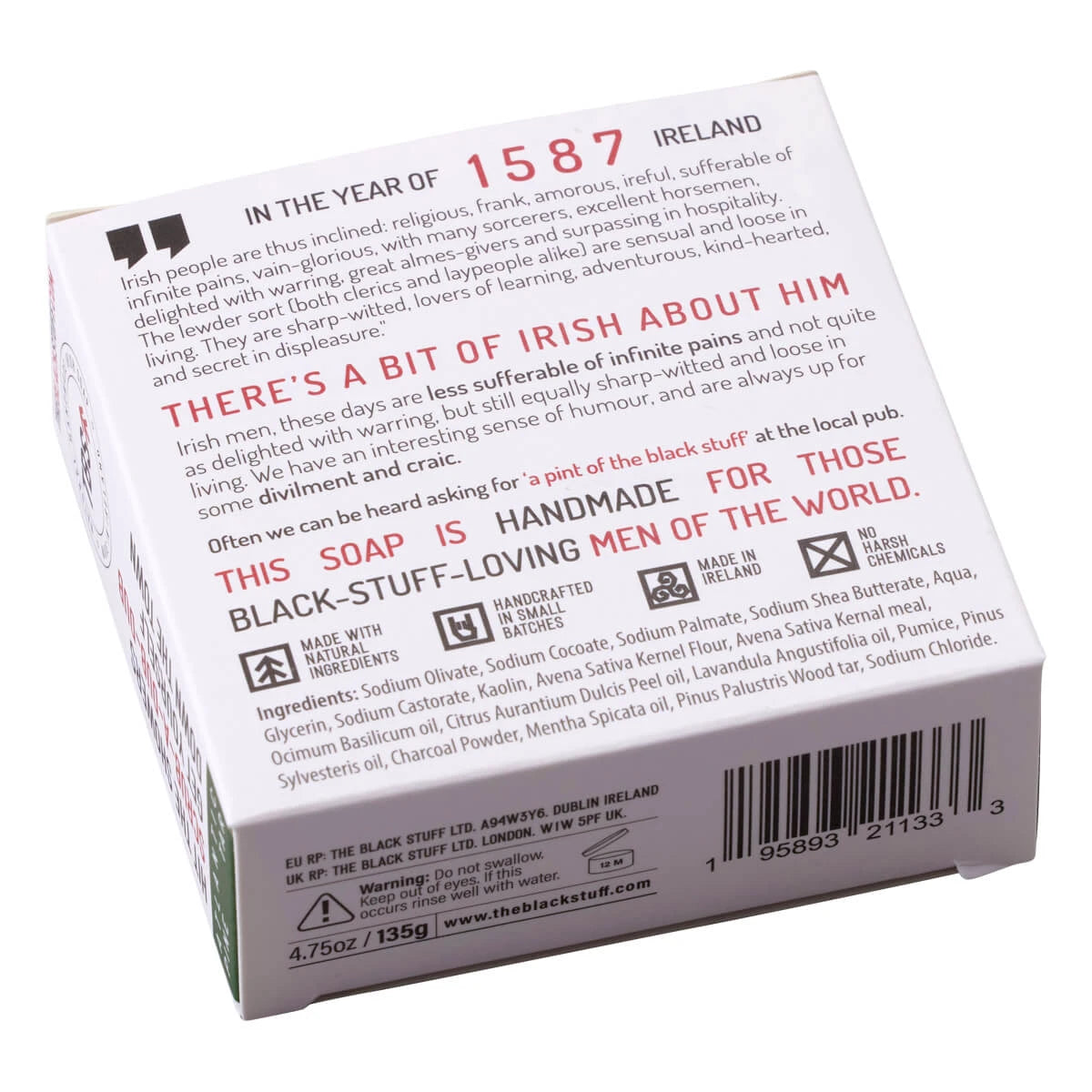 Sæbe, Atlantic Pine Tar, 135 g.