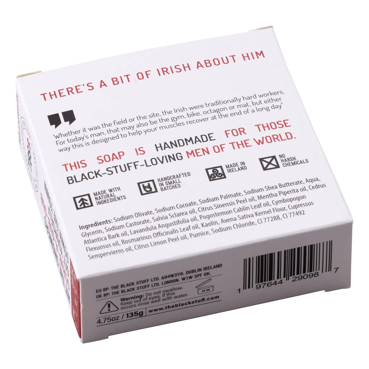 Sæbe, The Celtic Tiger, 135 g.