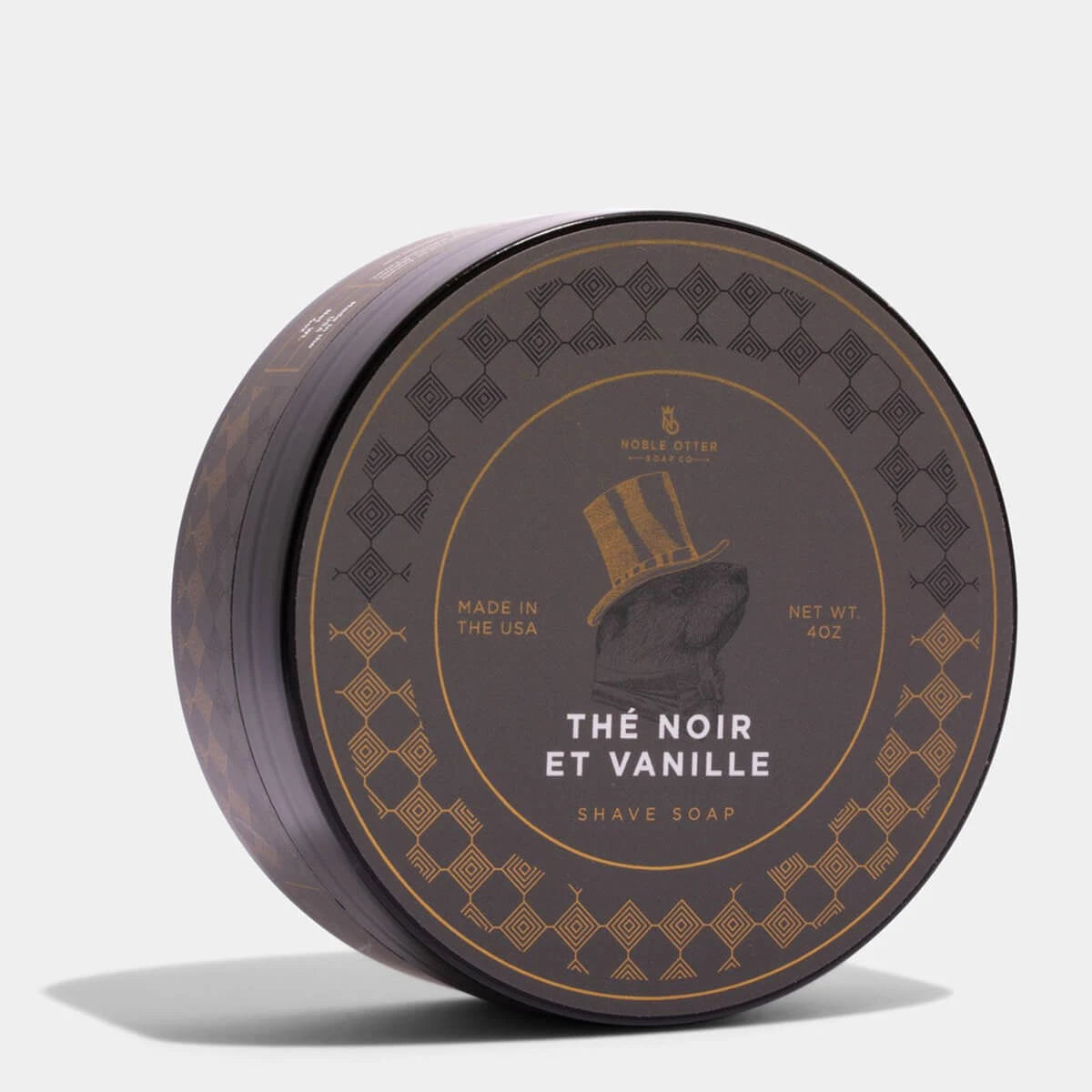 Barbersæbe, Thé Noir et Vanille, 118 ml.