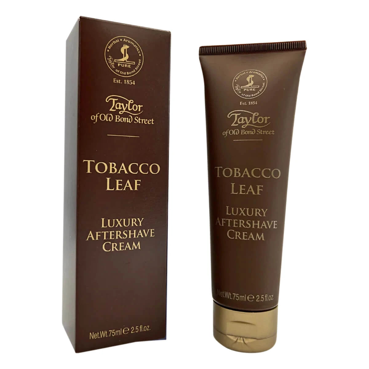 Aftershave Cream, Tobacco Leaf, 75 ml.