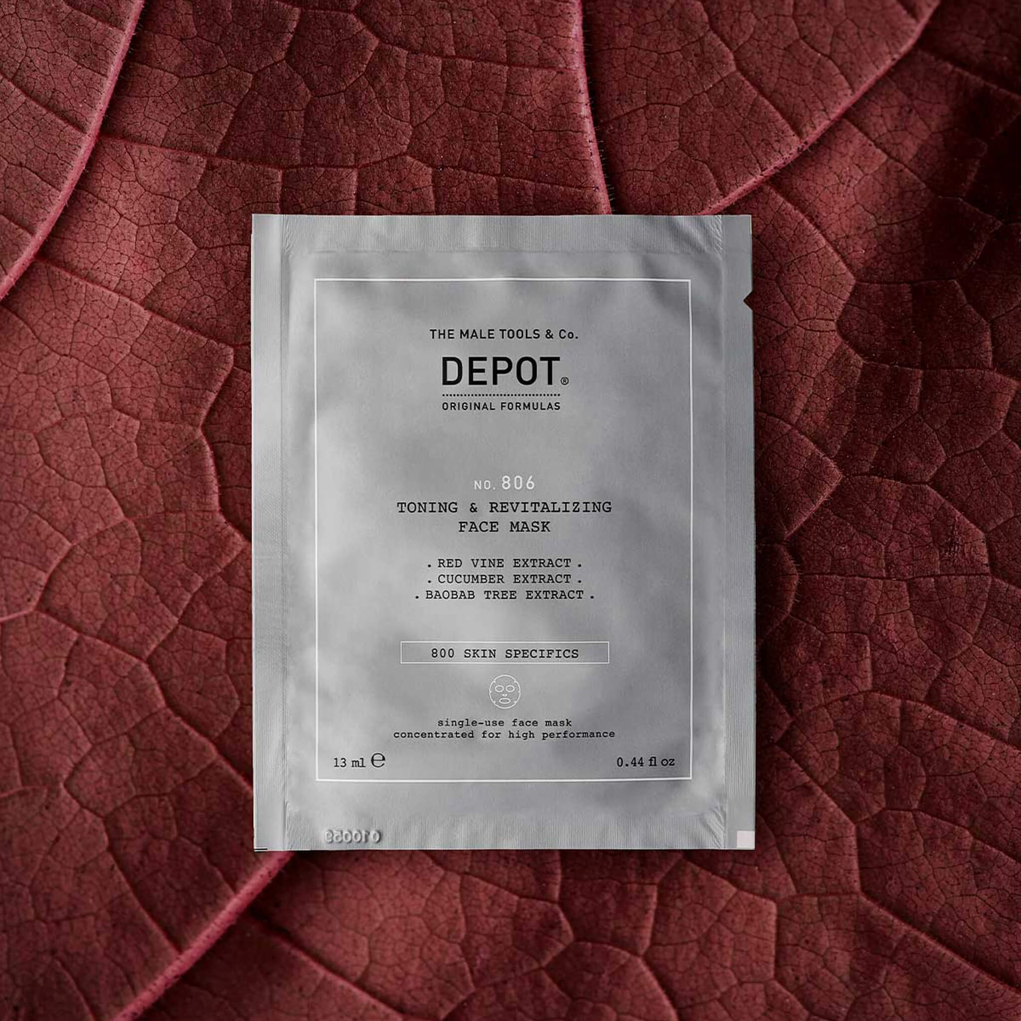 Toning & Revitalizing Face Mask, No. 806, 1 stk.