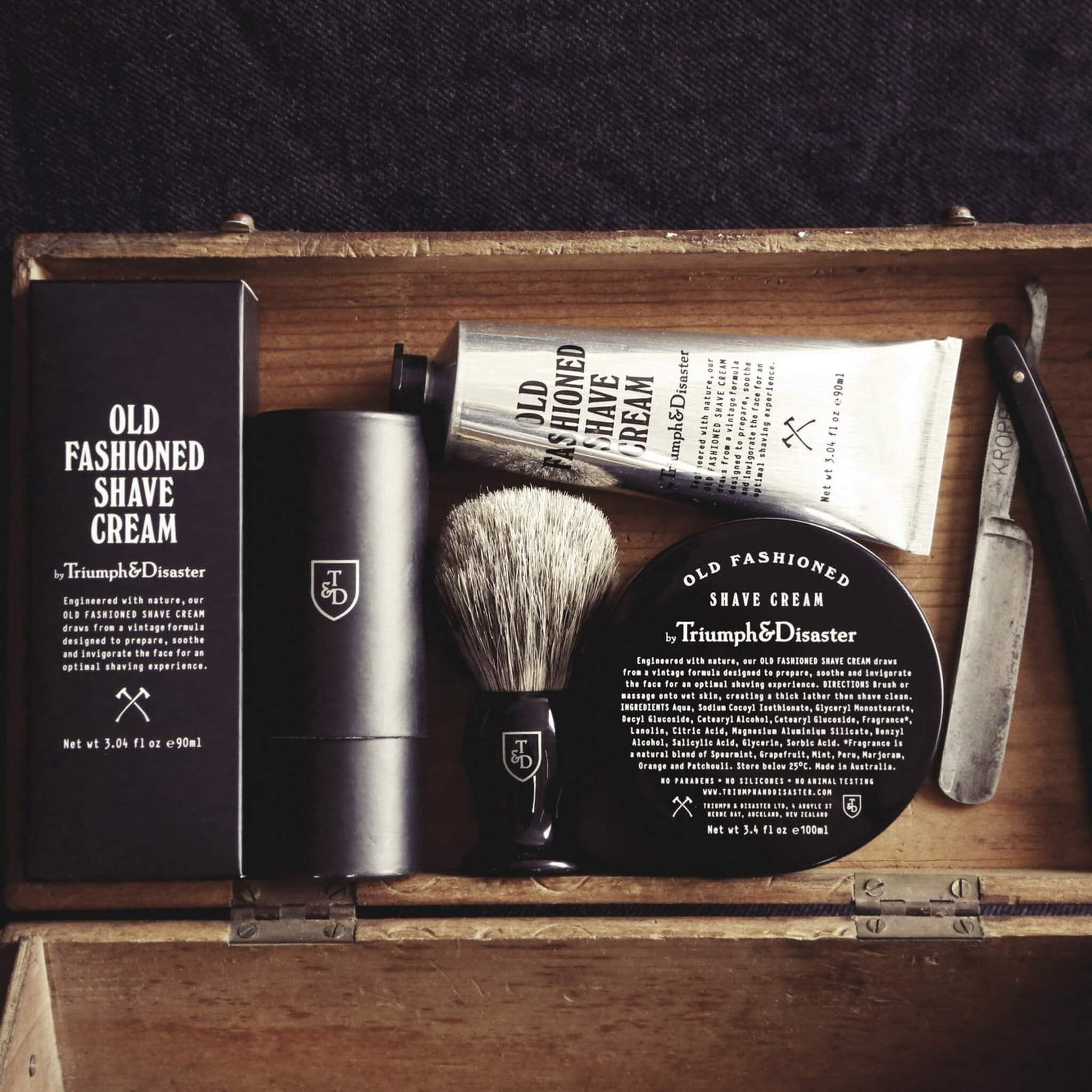 Old Fashioned Shave Cream, Tube, 90 ml.