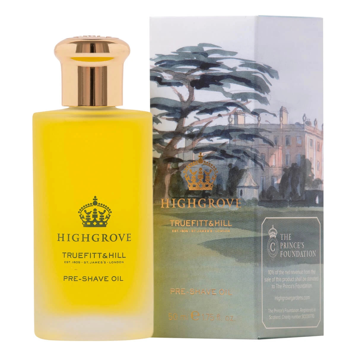 Preshave Oil, Highgrove, 50 ml.