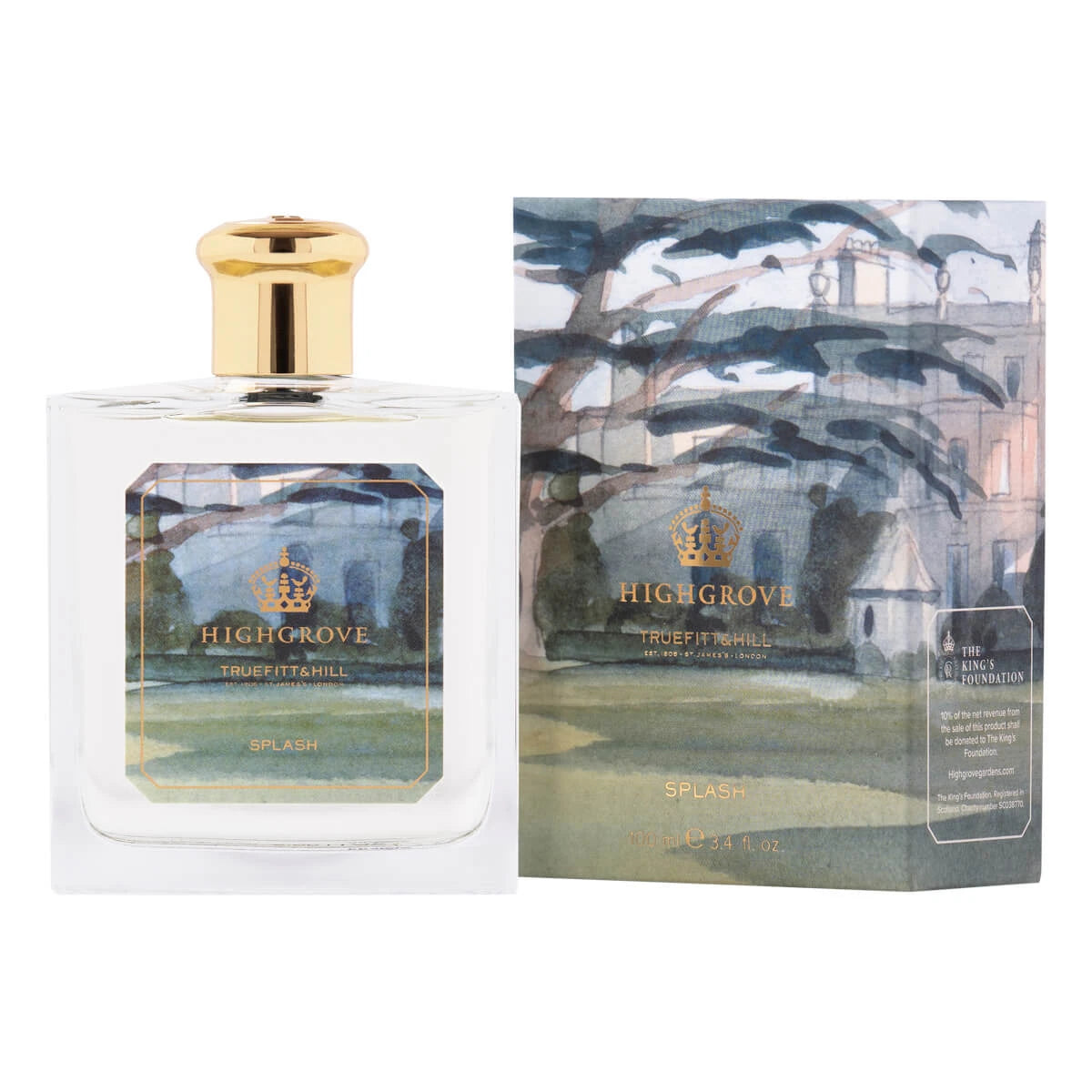 Aftershave Splash, Highgrove, 100 ml.