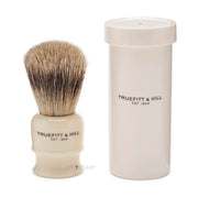 Rejsebørste i rør, Super Badger, Faux Ivory