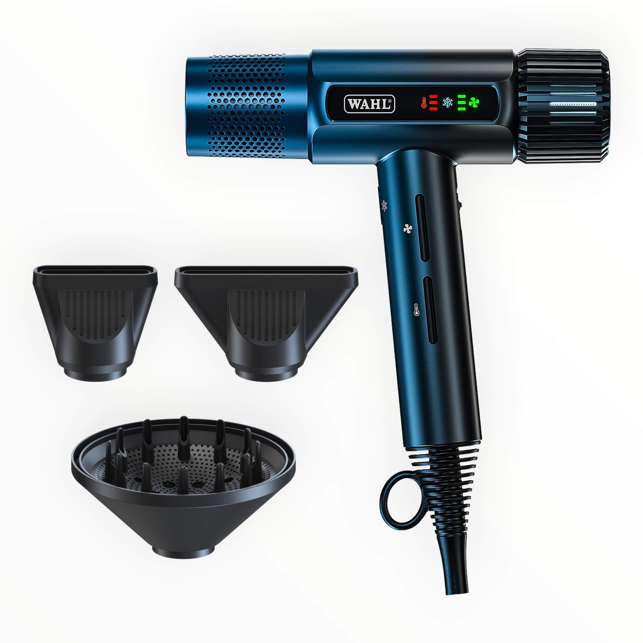 Vanquish Hair Dryer, 1600W, Midnight Blue