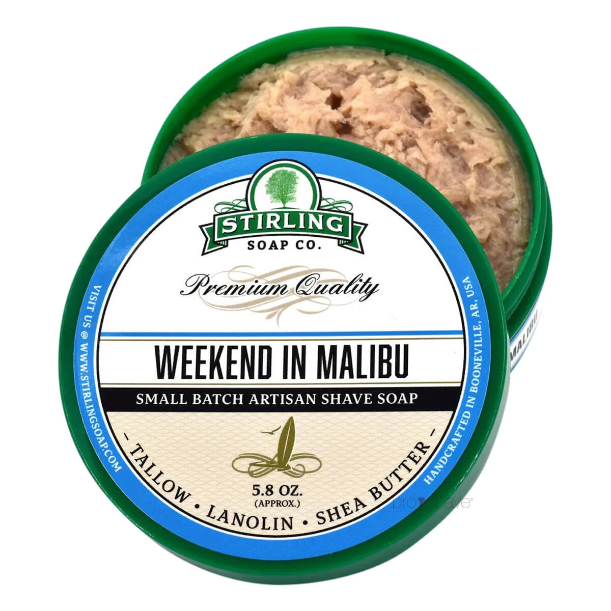 Barbersæbe, Weekend in Malibu, 170 ml.