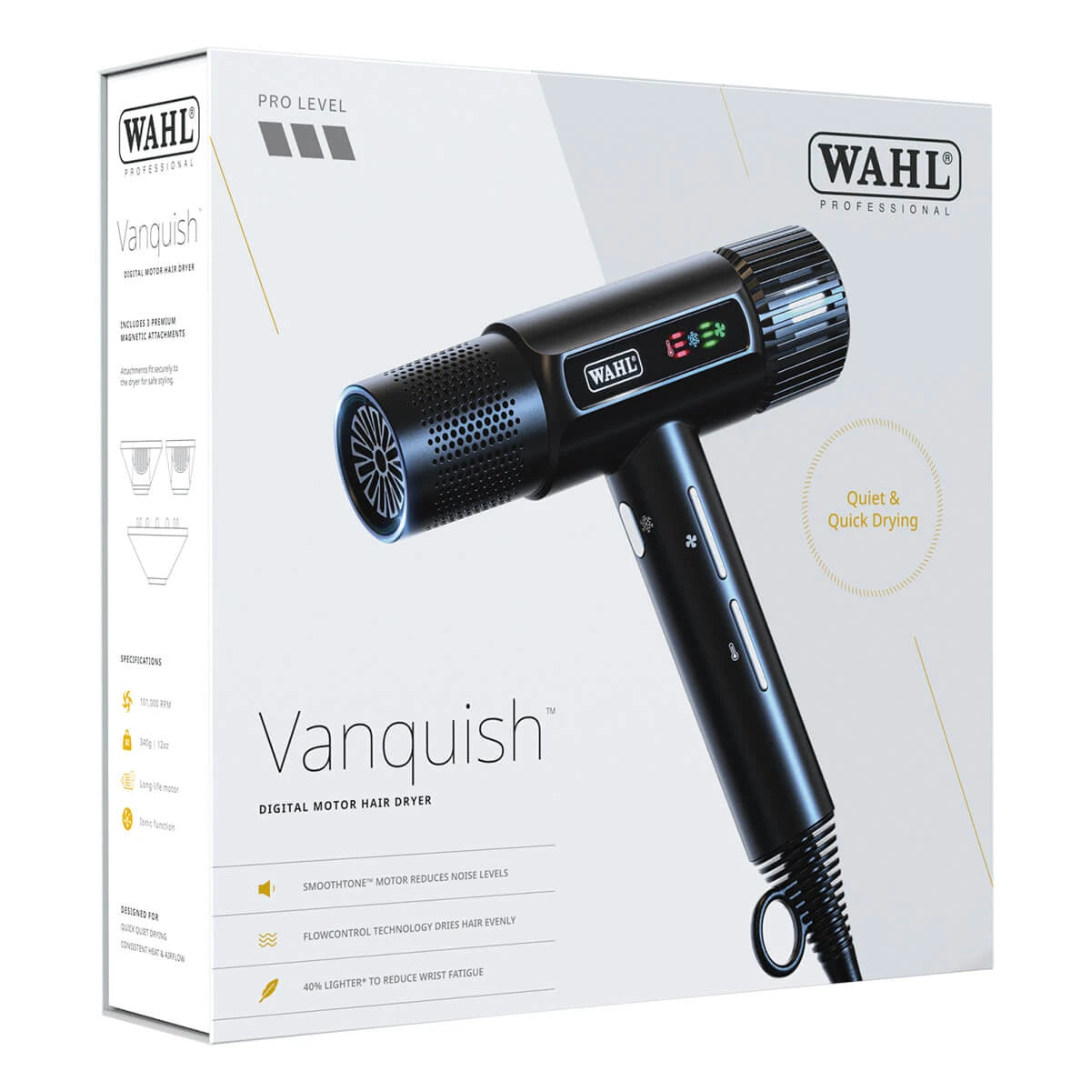 Vanquish Hair Dryer, 1600W