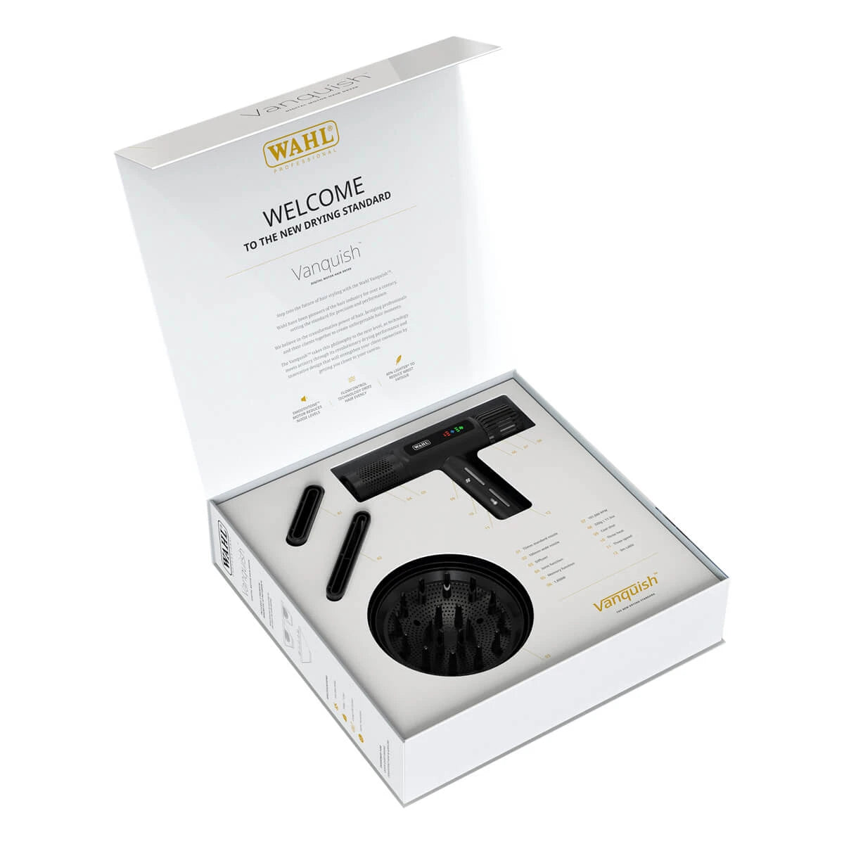 Vanquish Hair Dryer, 1600W
