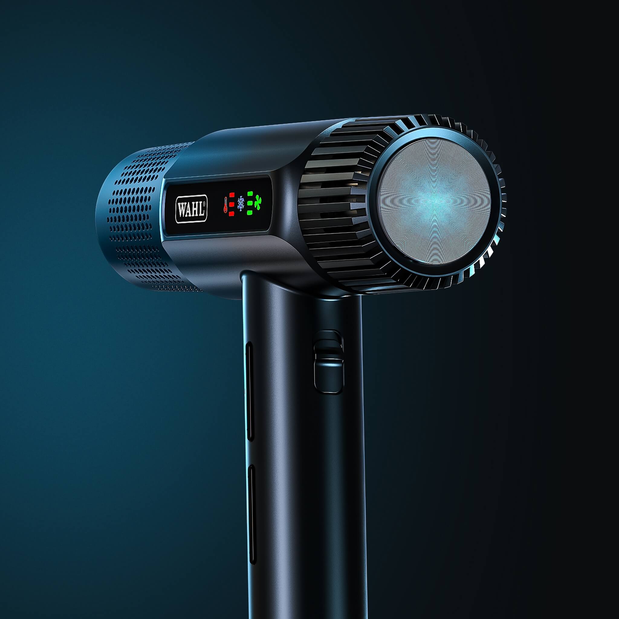 Vanquish Hair Dryer, 1600W, Midnight Blue