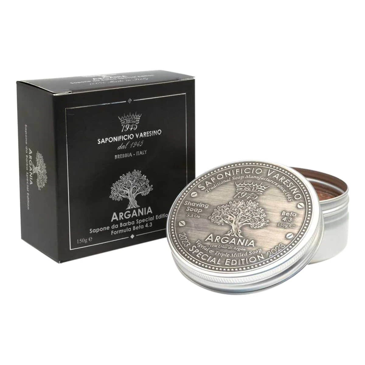 Barbersæbe, Argania, 150 gr.