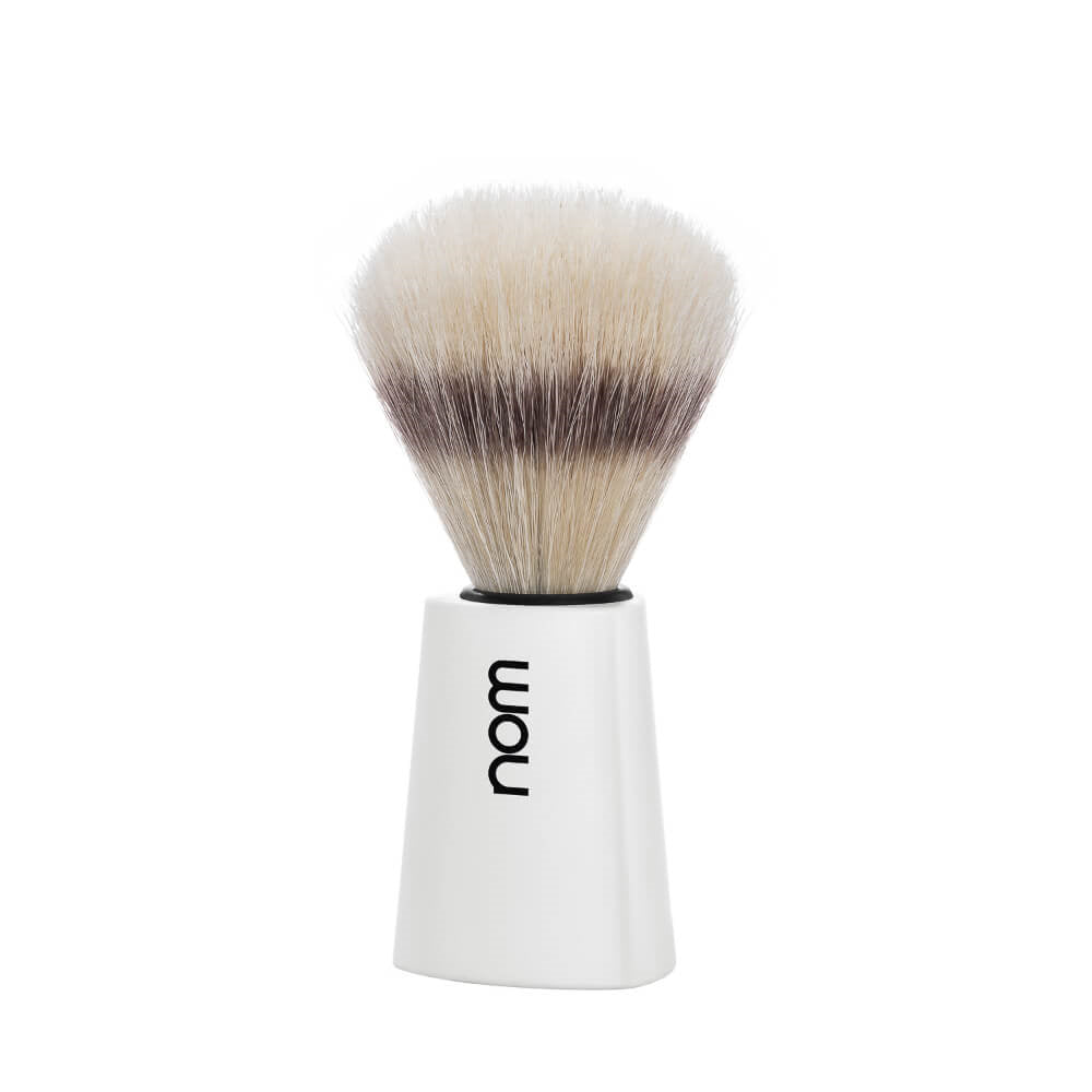 Barberkost, CARL, Natural Bristle, White