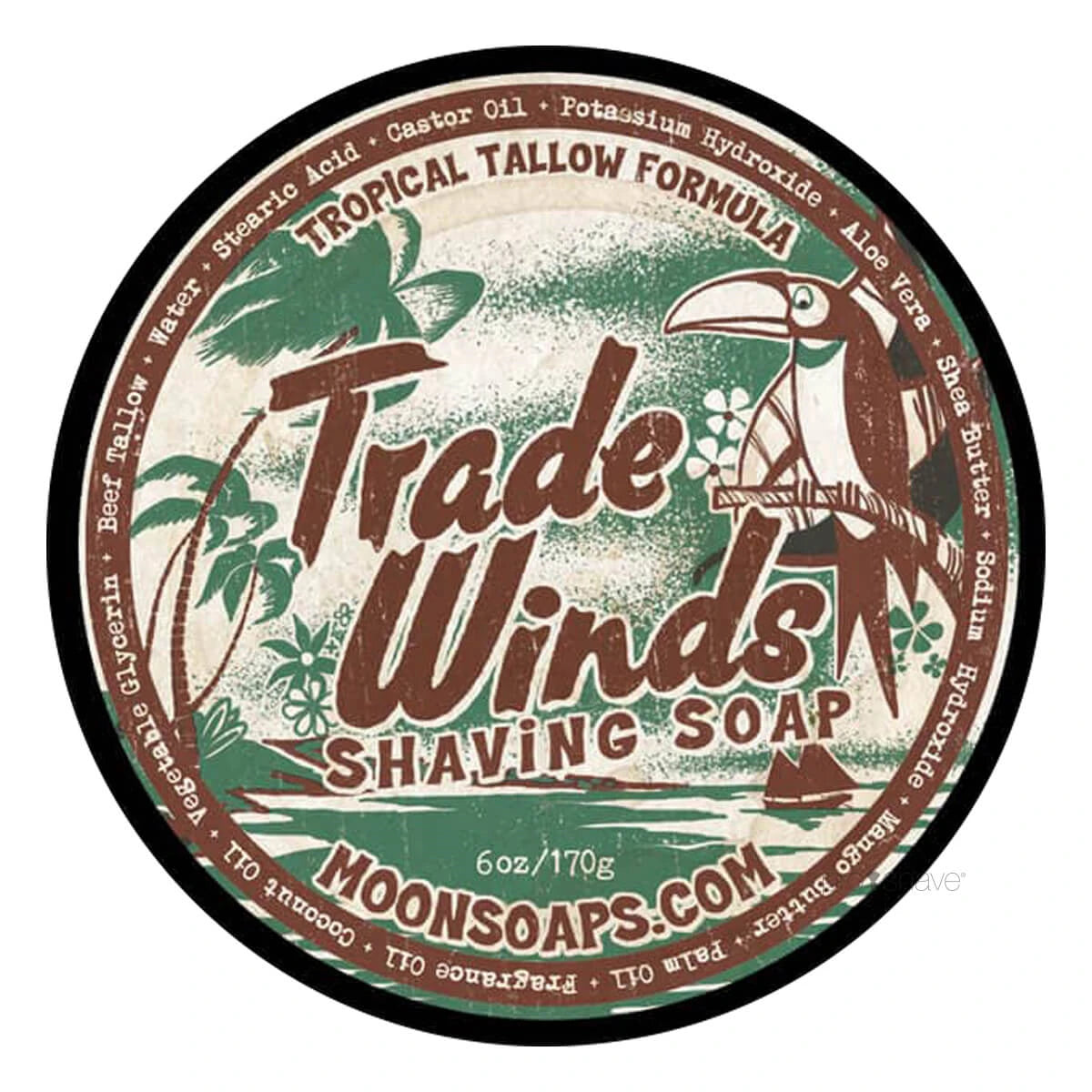 Barbersæbe, Trade Winds, 170 gr.