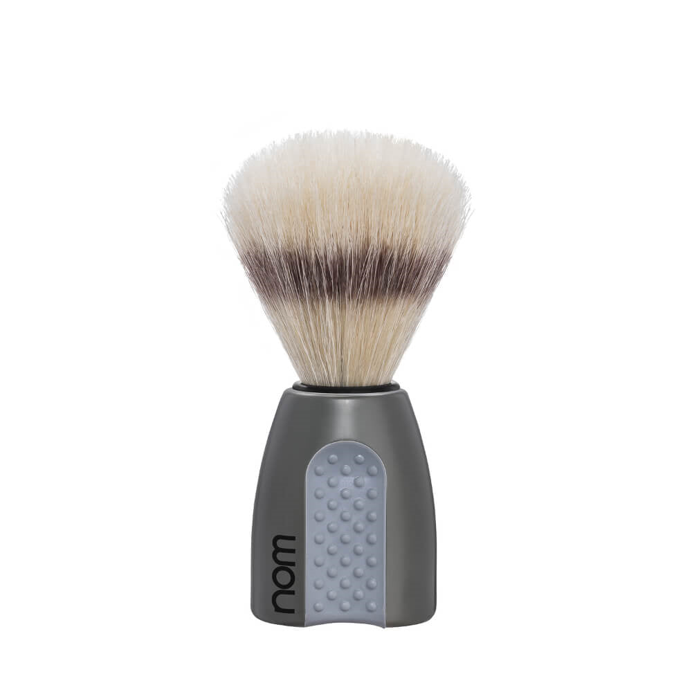 Barberkost, ERIK, Natural Bristle, Grey