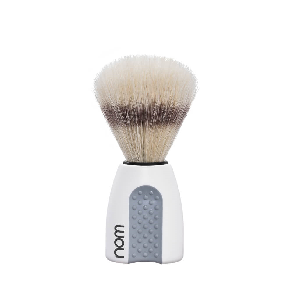 Barberkost, ERIK, Natural Bristle, White