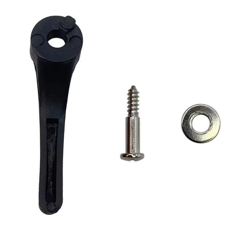 Clipper Blade Lever + Screw, Sort plastik