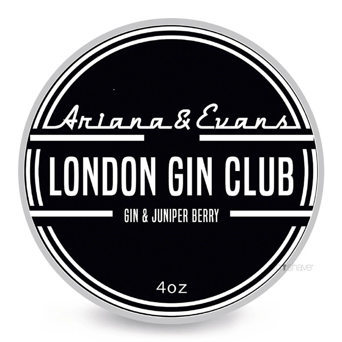 Barbersæbe, London Gin Club, 118 ml.