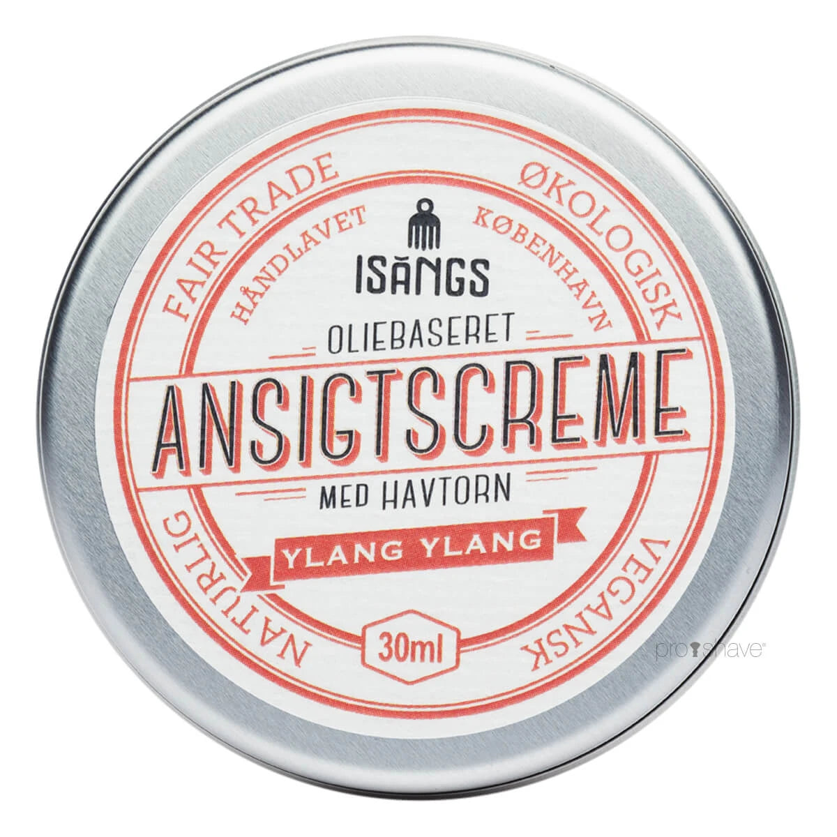 Ansigtscreme med Havtorn, Ylang Ylang, 30 ml.