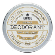 Creme Deodorant med Kiseljord, Uden duft, 50 ml.
