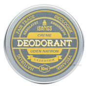 Creme Deodorant uden Natron, Cedertræ, 50 ml.