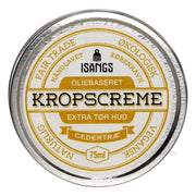 Kropscreme til Ekstra Tør Hud, Cedertræ, 75 ml.