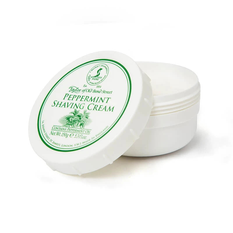 Barbercreme, Pebermynte, 150 gr.