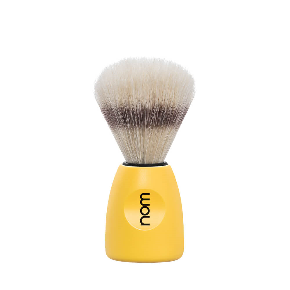 Barberkost, LASSE, Natural Bristle, Lemon
