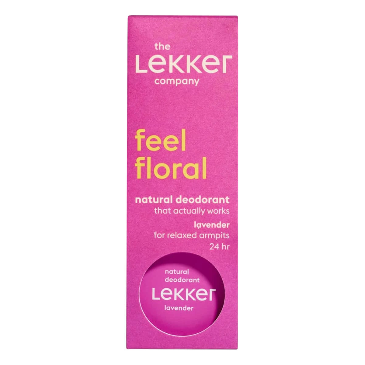 Deodorant Creme, Feel Floral - Lavender, 30 g.
