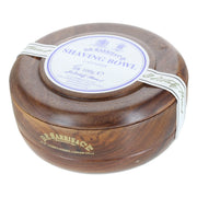 Lavendel Barbersæbe i Mahogni træskål, 100 gr.