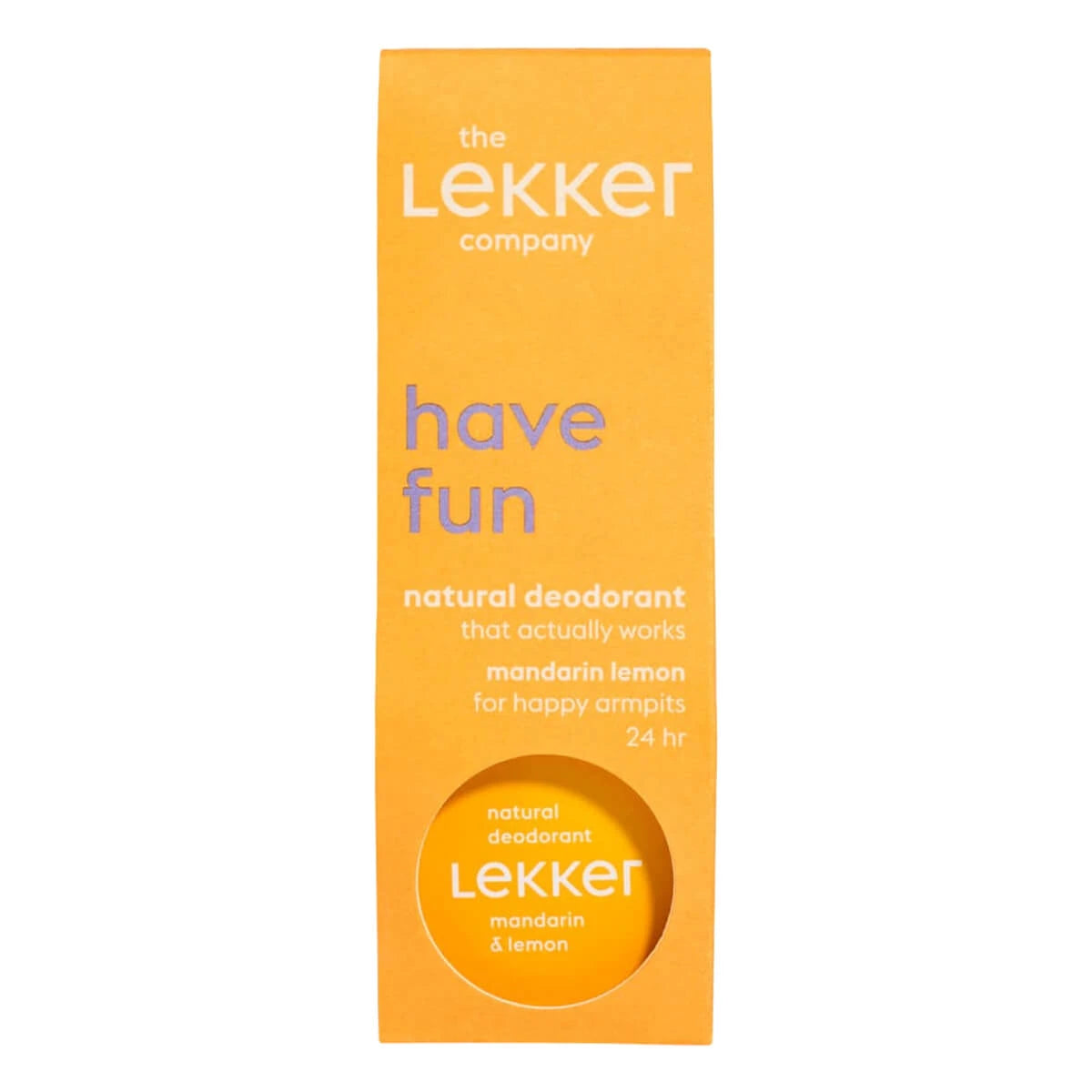 Deodorant Creme, Have Fun - Mandarin & Lemon, 30 g.