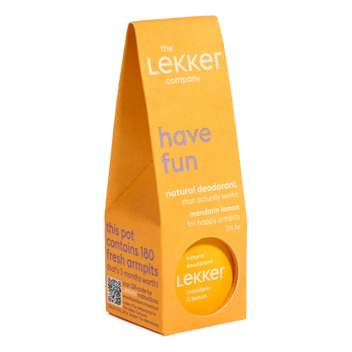 Deodorant Creme, Have Fun - Mandarin & Lemon, 30 g.
