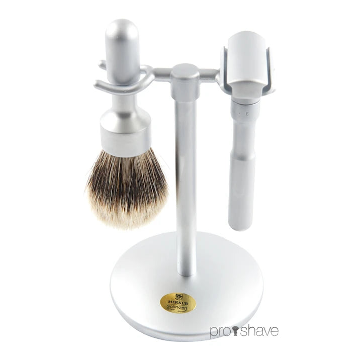 Futur Barbersæt, Skraber, børster og holder, Mat