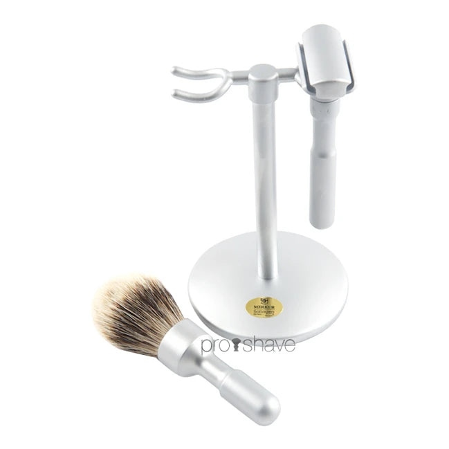Futur Barbersæt, Skraber, børster og holder, Mat