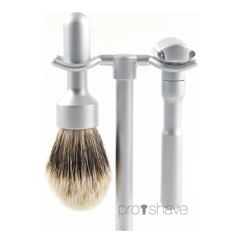 Futur Barbersæt, Skraber, børster og holder, Mat