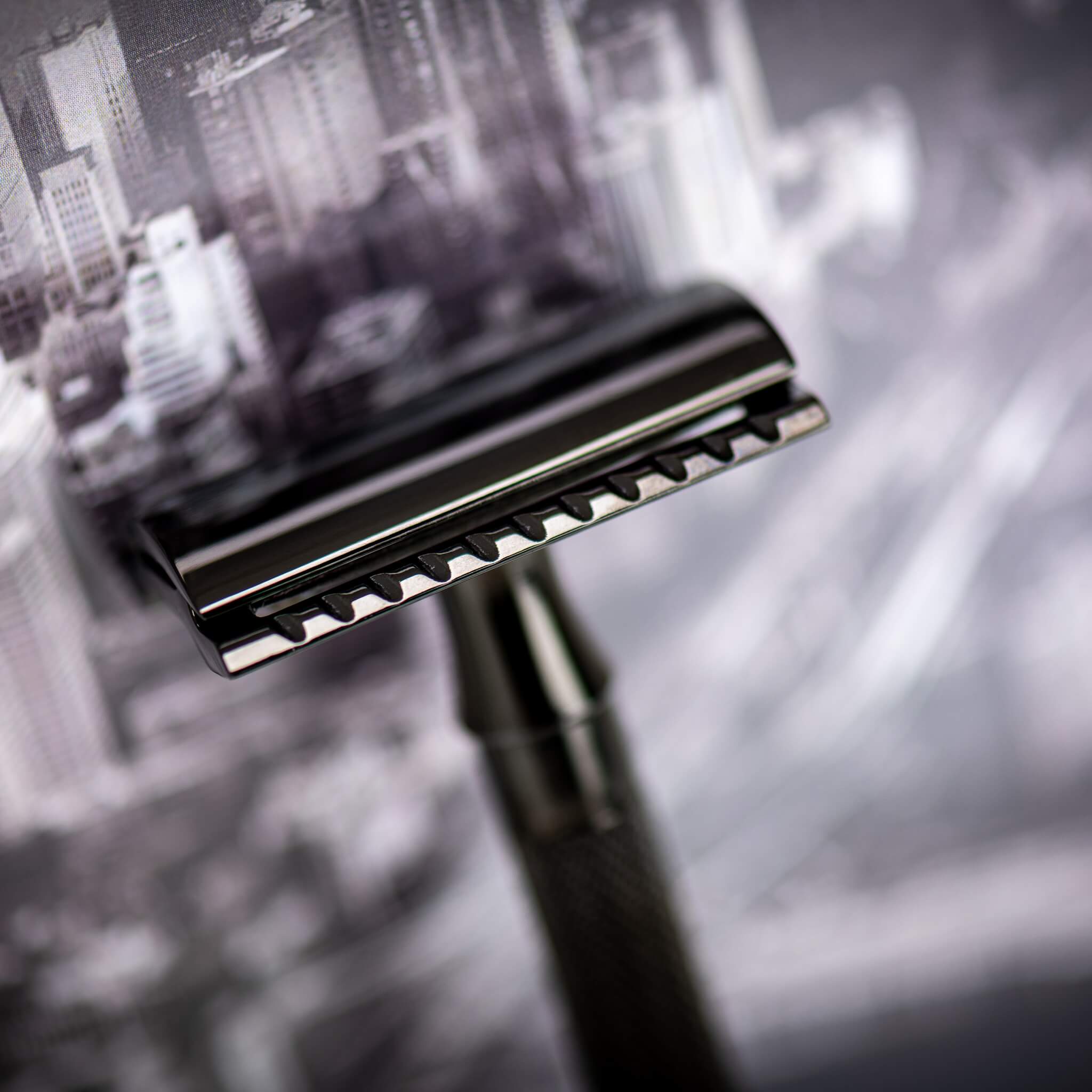 23 DE-Skraber, Langt greb, Sort