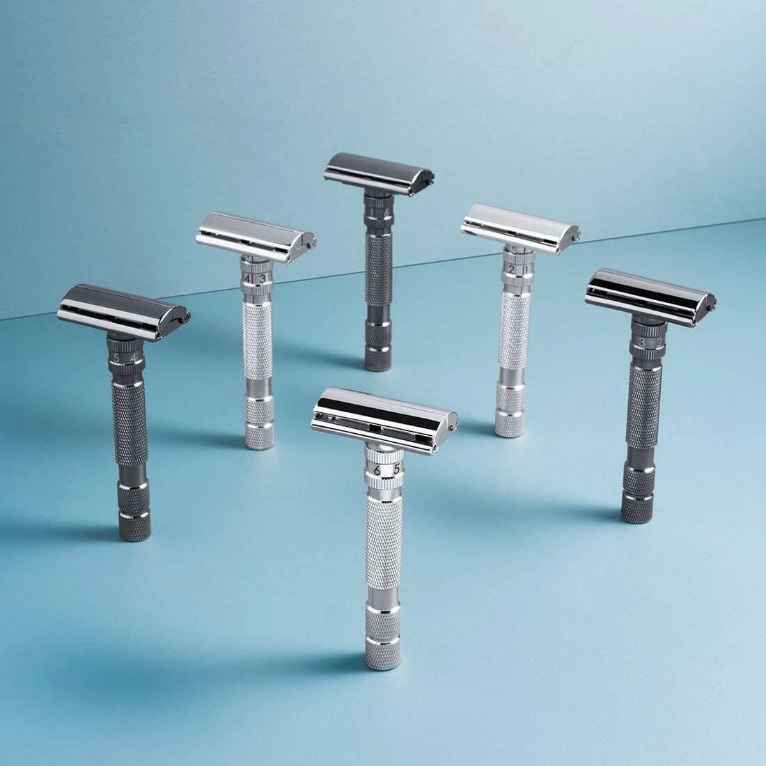 Model T Justerbar DE-Skraber, White Chrome
