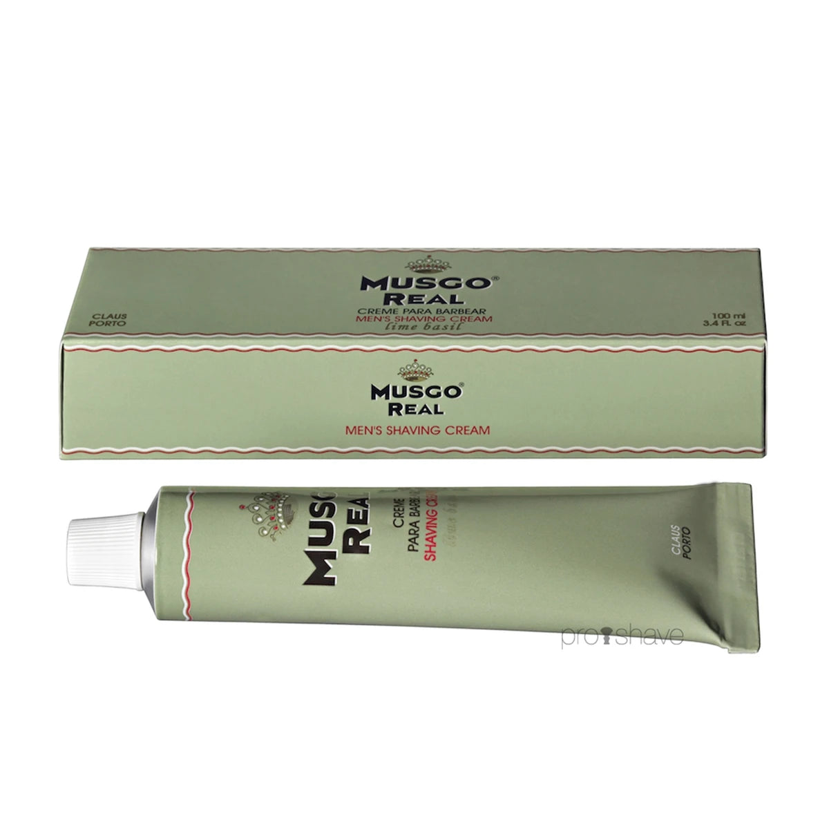 Barbercreme, Lime Basil, 100 ml.